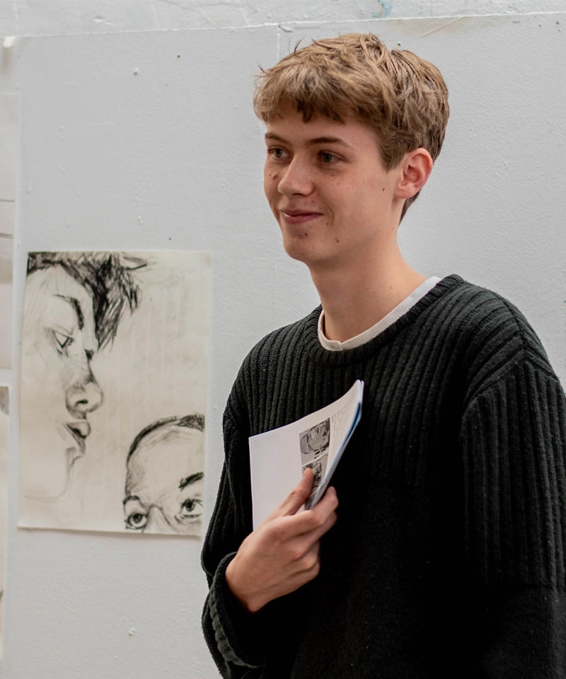 art school barcelona student