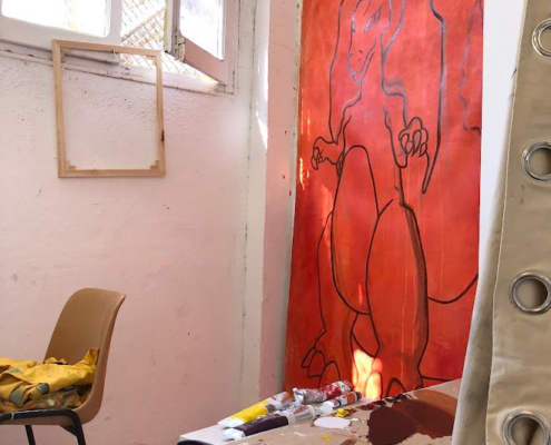 studio space art school barcelona